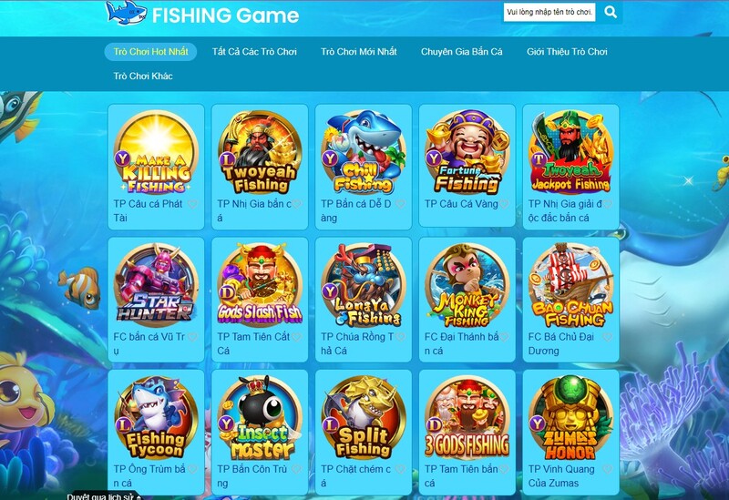 Game bắn cá đổi thưởng hấp dẫn 